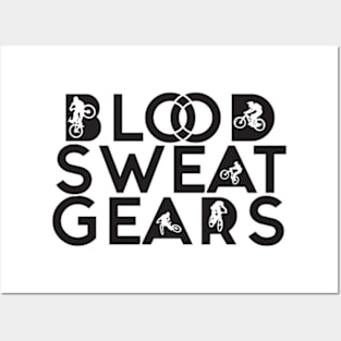 Blood Sweat Gears Posters and Art